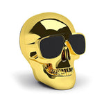 Metallic Skull Bluetooth Speaker