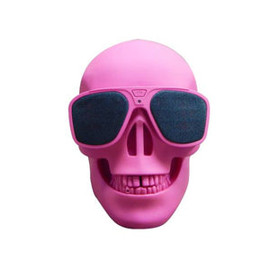 Metallic Skull Bluetooth Speaker