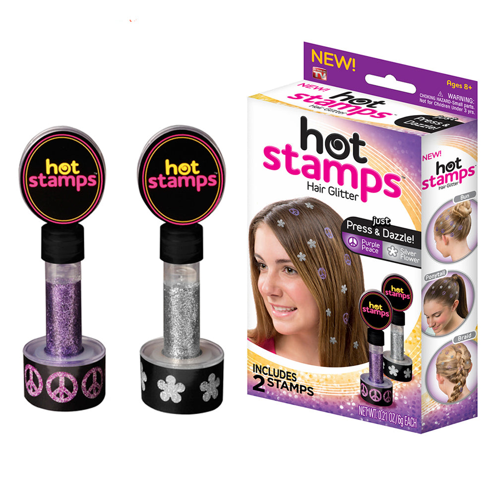 Hot Stamps Hair Designs – Hair Glitter