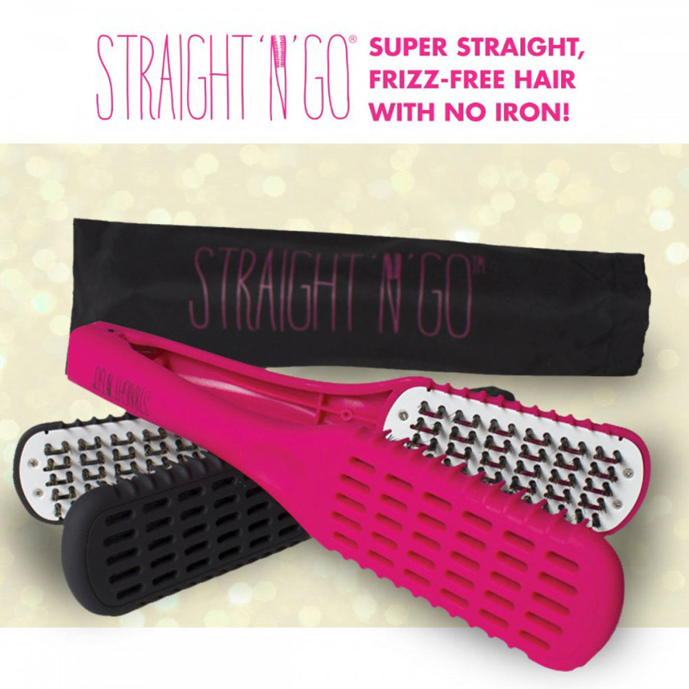 Straight N Go Hair Straightening Brush