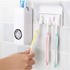 1 Set Tooth Brush/Toothpaste Holder (Sunday)