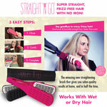 Straight N Go Hair Straightening Brush