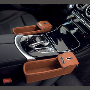 Leather Car Storage Box