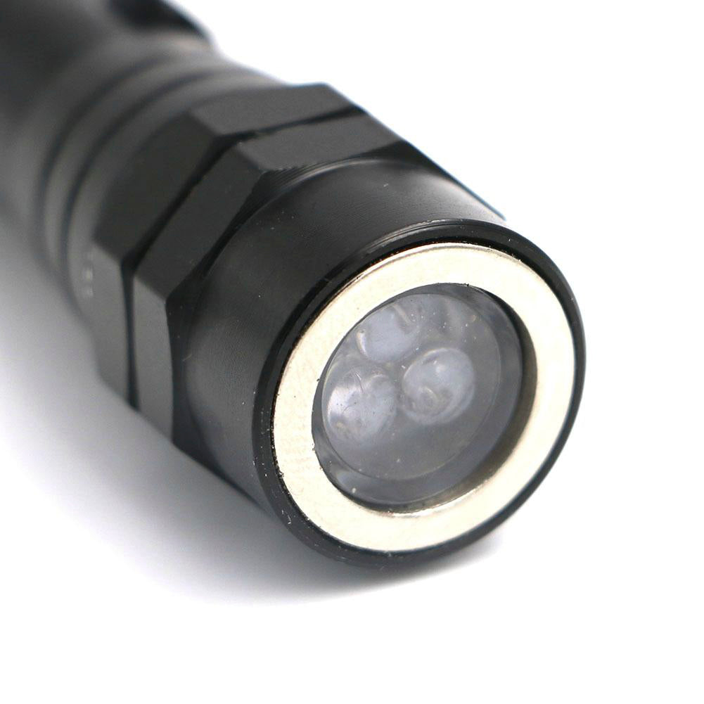 Multifunctional 3x LED Tactical Flashlight