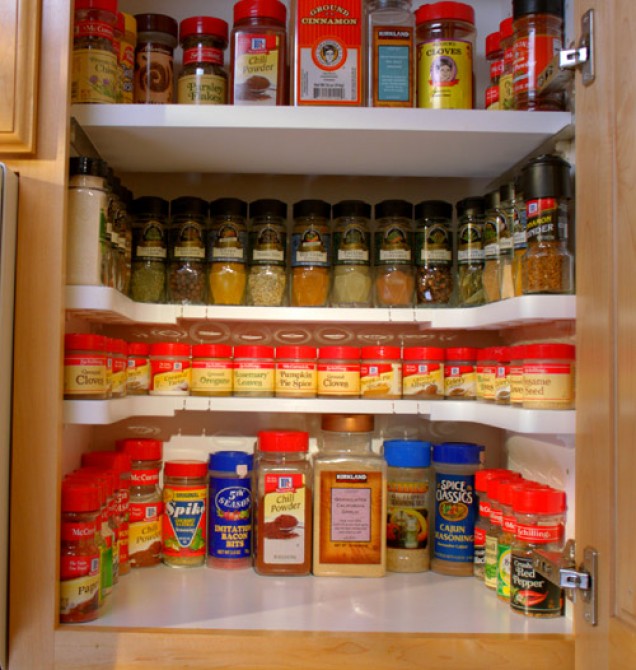 Spicy Shelf Organizer