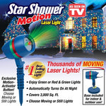 Star Shower Motion Laser Light